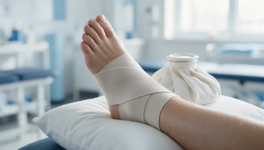 Ayak bileği burkulması: röntgen ve doktor kontrolü ne zaman gerekir?